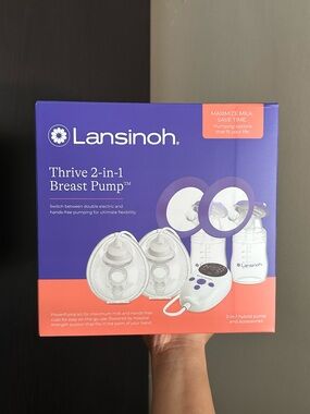 Lansinoh Thrive 2 in 1 Breast Pump